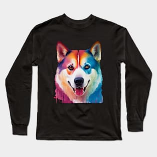 Siberian Husky Long Sleeve T-Shirt